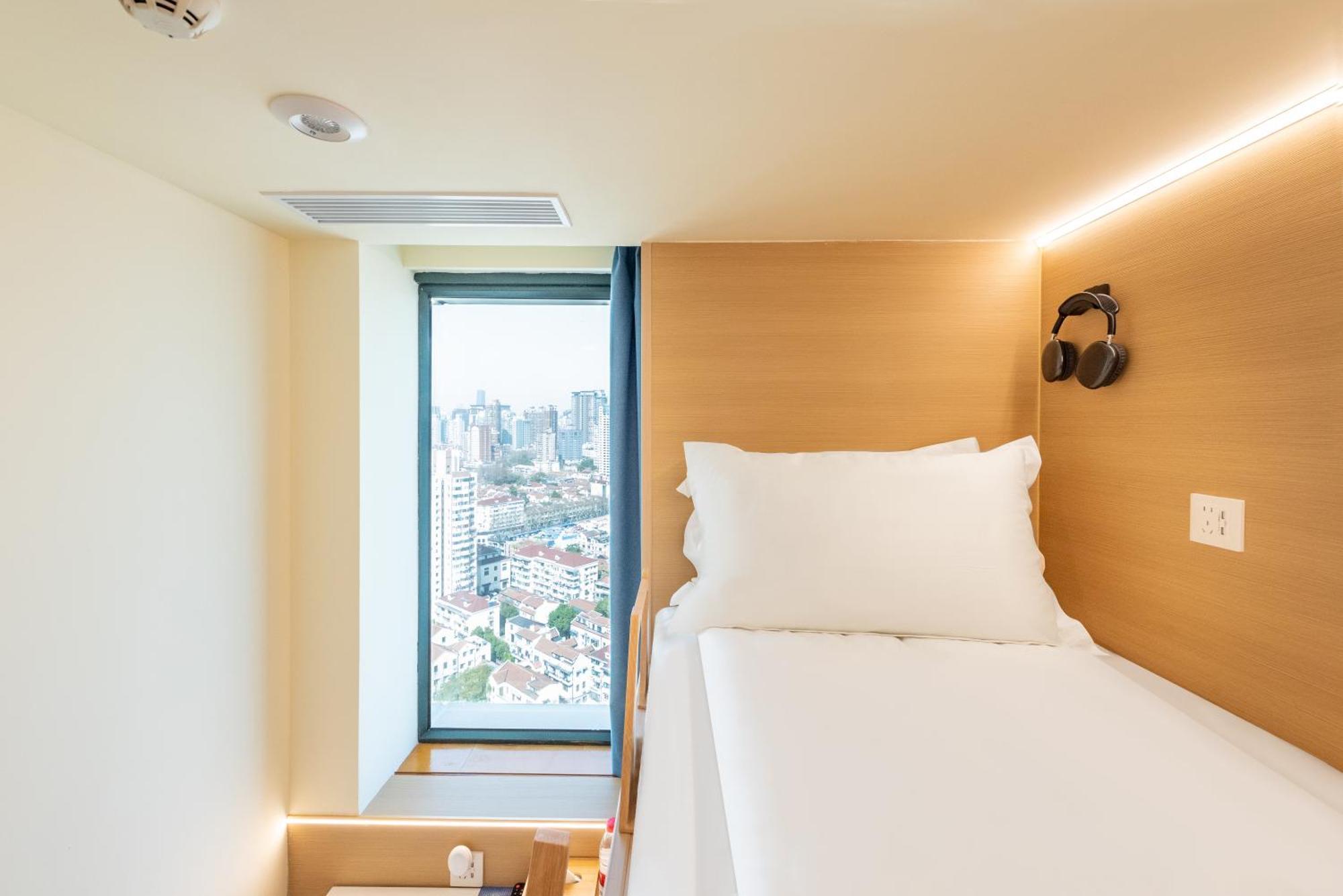 Lemon Hotel - Metro Line 1 Line 7 Changshu Road 200 Meters Shanghai Esterno foto