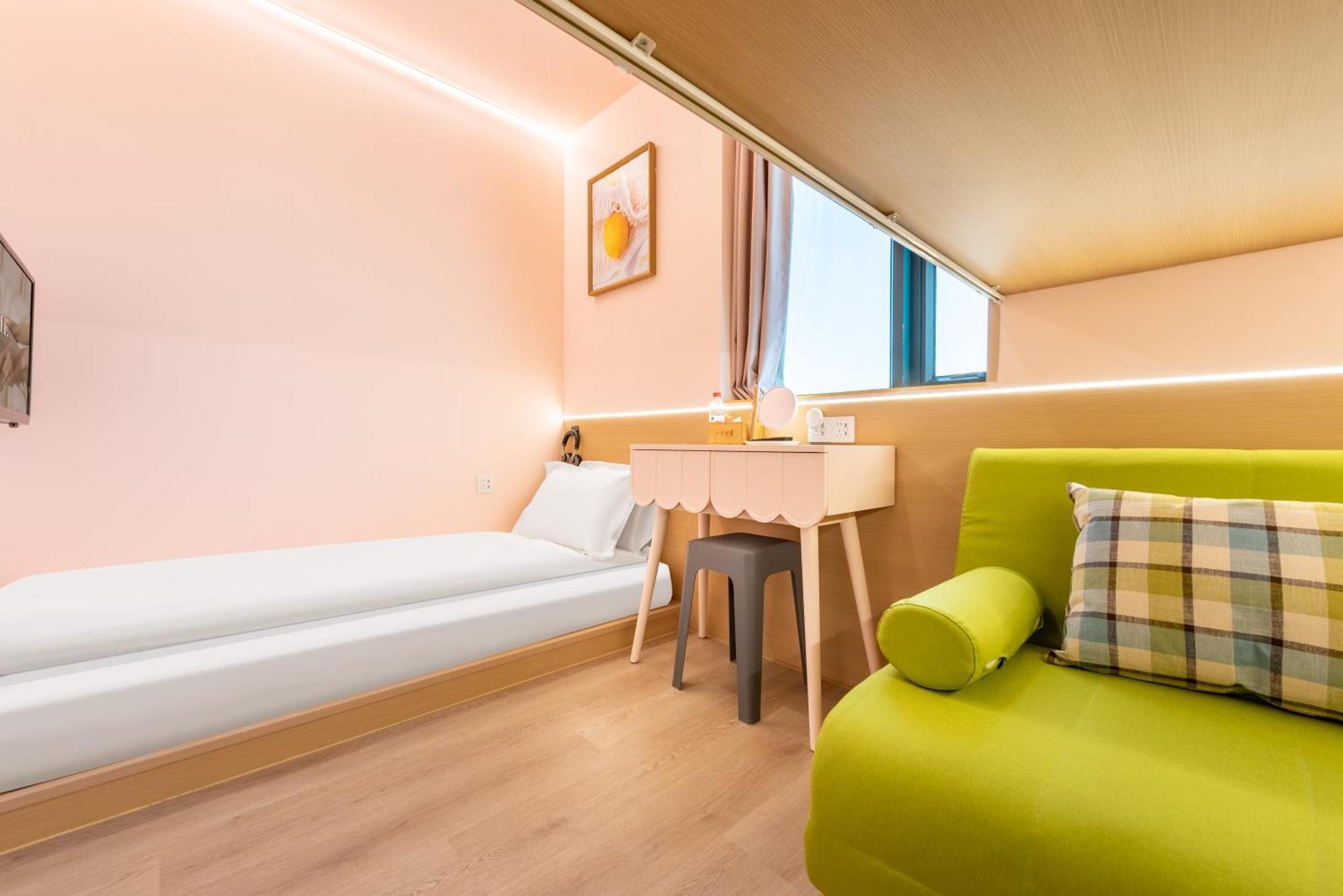 Lemon Hotel - Metro Line 1 Line 7 Changshu Road 200 Meters Shanghai Esterno foto