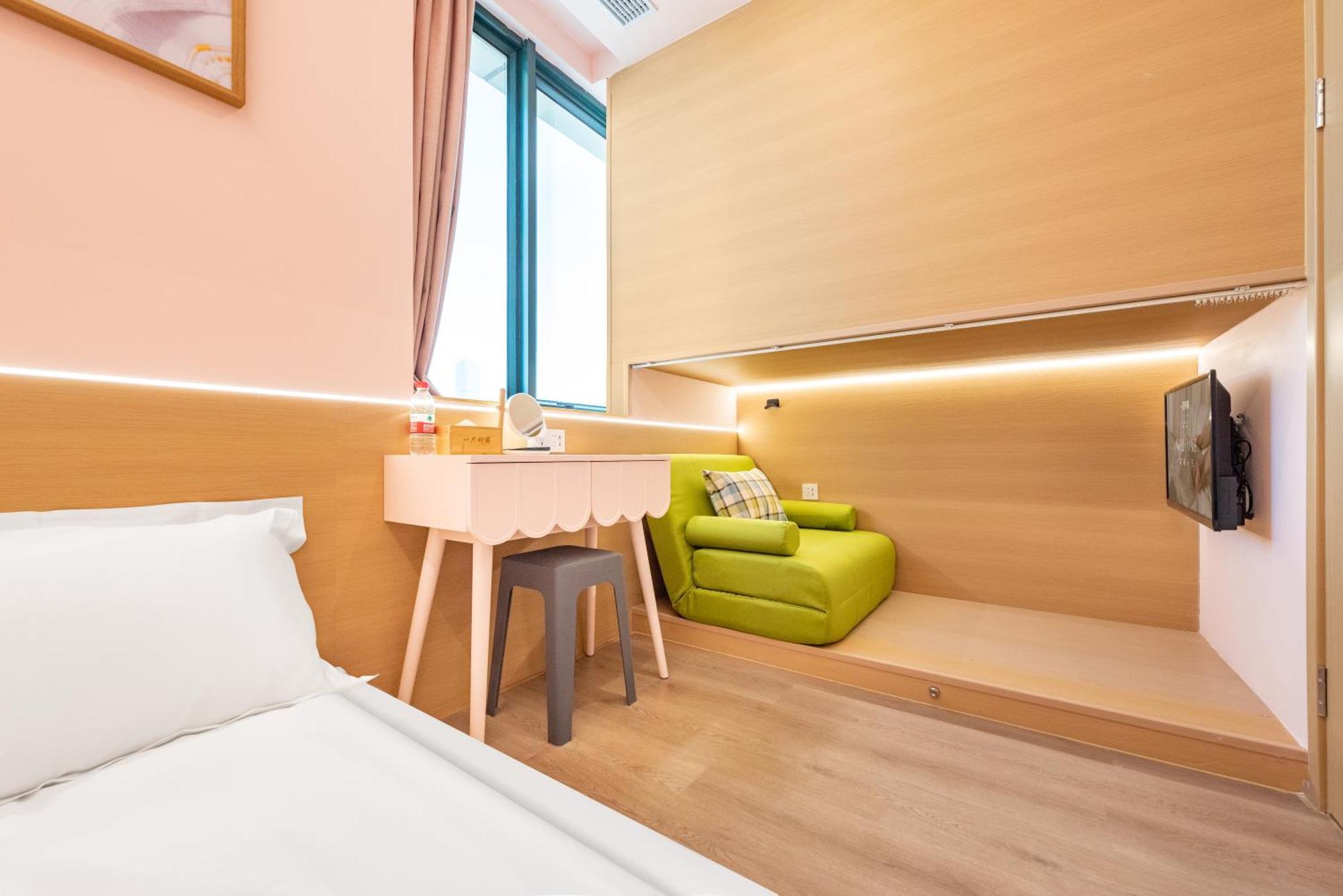 Lemon Hotel - Metro Line 1 Line 7 Changshu Road 200 Meters Shanghai Esterno foto