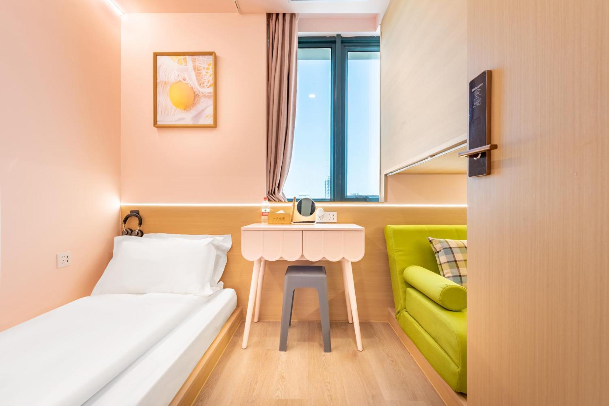 Lemon Hotel - Metro Line 1 Line 7 Changshu Road 200 Meters Shanghai Esterno foto